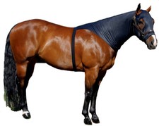 Sleazy Sleepwear for Horses Sleazy Brief Stretch Hood Small  Medium w/ Zipper