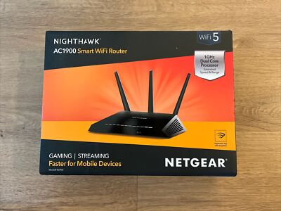 NETGEAR Nighthawk Smart Wi-Fi5 Router (R6900-200NAS) - AC1900 Gaming ...