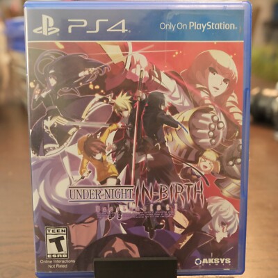 Under Night In-Birth Exe:Latest (Sony PlayStation 4, 2018) PS4 CIB Complete 