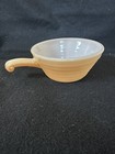 vintage fire king oven ware sugar peach Luster Beehive