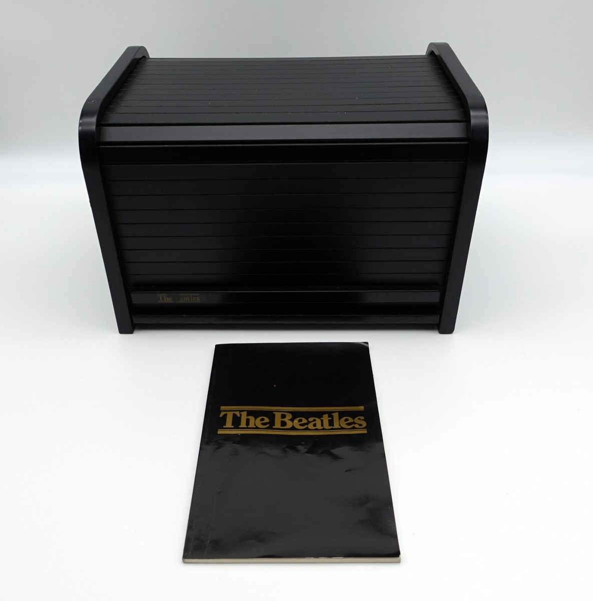 The Beatles 16 x CD Wooden Roll Top Bread Bin Aussie Box Set w