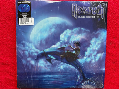 Nazareth ''The Fool Circle Tour 1981''  LPX2  Limited Edition Blue Vinyl 33RPM  M-