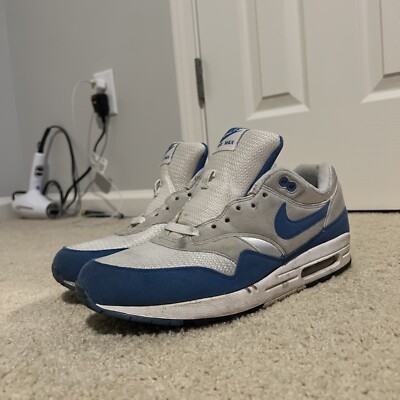 Size 12 - FULLY REFURBISHED Nike Air Max 1 QS Varsity Blue 2009