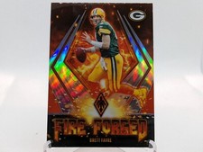 2021 Phoenix Football FF-3 Brett Favre Fire Forged Packers