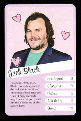 1 x Bildkarte von Jack Black - A019