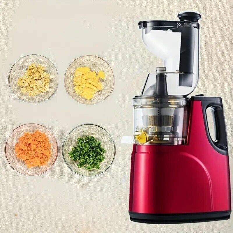 1pc US Plug Slow Masticating Juicer, Cold Press Juice Extractor Nama