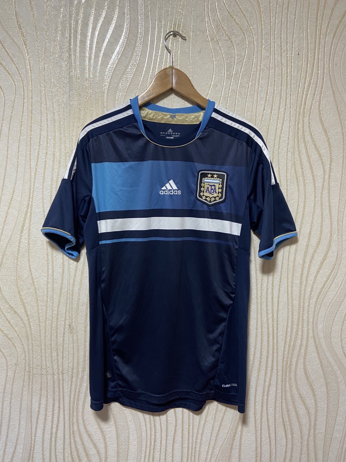 ARGENTINA 2011 2012 AWAY SHIRT JERSEY ADIDAS V88835 sz M MEN #10 MESSI