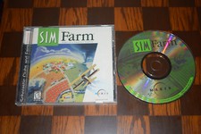 SimFarm 1998 - PC CD-Rom Game Windows / Mac - Scholastic - Sim City Computer