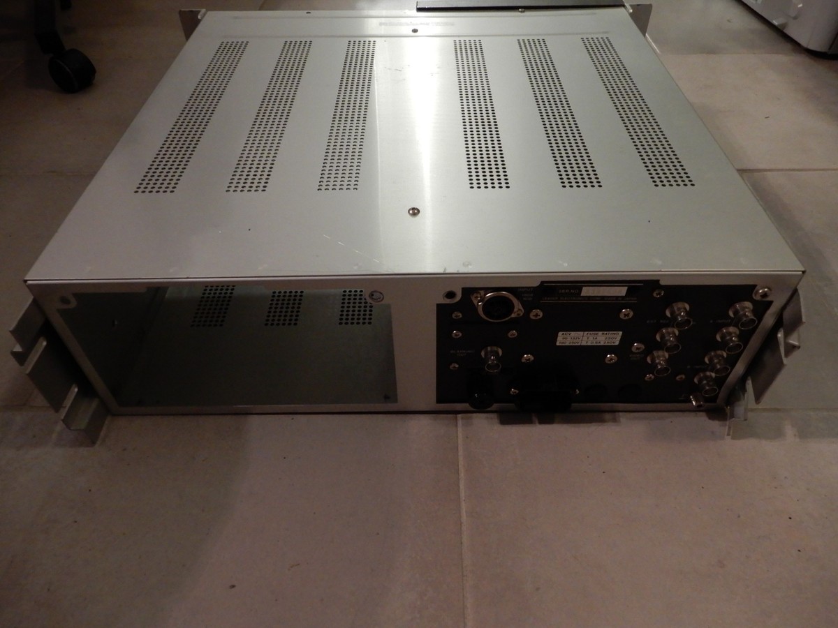 Leader 5860V 525 Lines Waveform Monitor Vectorscope w/ Rack | eBay