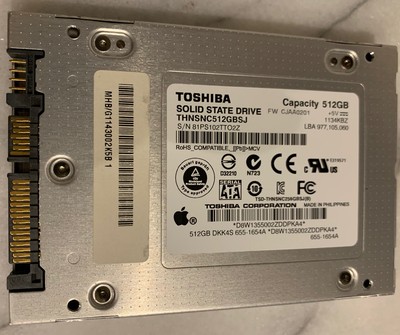 Apple solid state drive for mac (4547597731710)