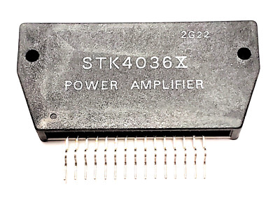 sanyo ② 5 Pieces STK4026-II Af Power Amplifier + Heat Sink Compound