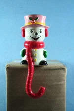 Holiday Snowman Stocking Hanger