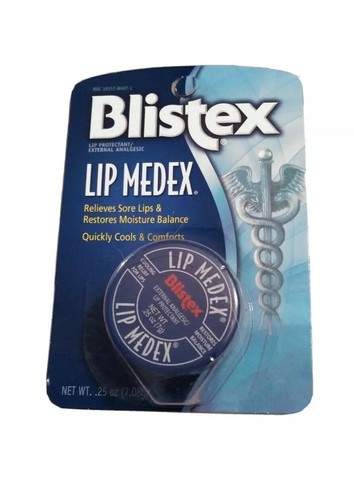1 Blistex Lip Medex Cooling Analgésico Alivio Dolor Labios Hidratación Blister Pack - Imagen 1 de 4