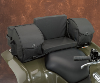 Moose Utility Ridgetop Rear ATV QUAD 4WHEELER Storage Rack Bag Black 3505-0214