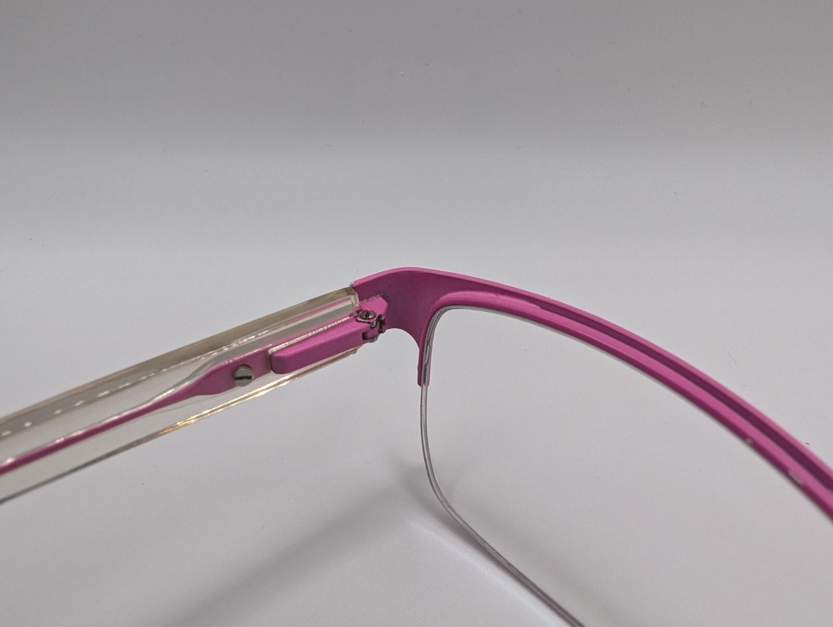 Furla VU4303K EUC FRAMES ONLY Pink  & Brown Oval Half Rim Metal
Sunglass Feames Furla GLOBE VU4303K COL.0483 53-18-135 Hot Pink Half Rim  main image 2
