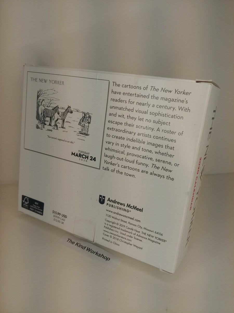 New Condition - Cartoons from The New Yorker 2020 Day-to-Day Calendar  9781449497651 | eBay