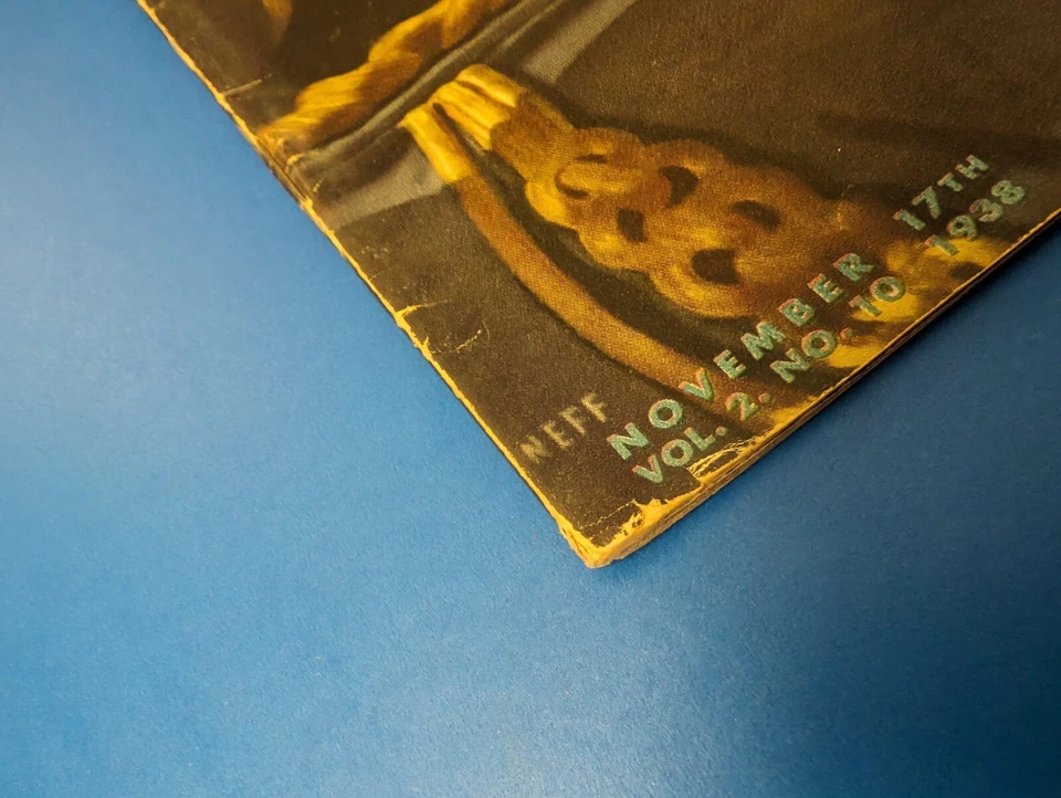 Vintage Ken Magazine - Nov 1938 - 1930s Photos Ads World News Art War Politics - Image 3 of 4