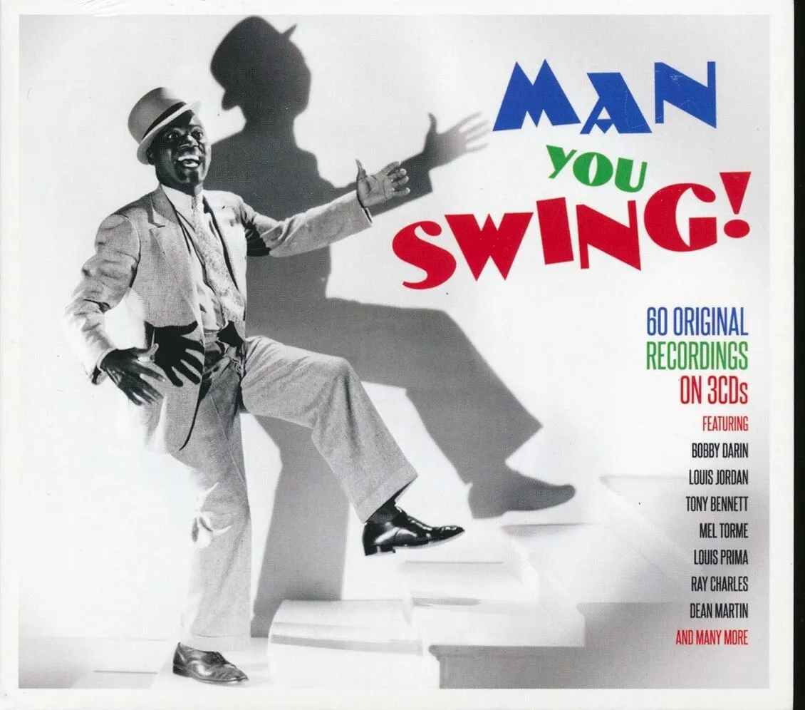 SEALED NEW CD Louis Jordan, Bobby Darin, Nat King Cole, Etc. - Man You  Swing!