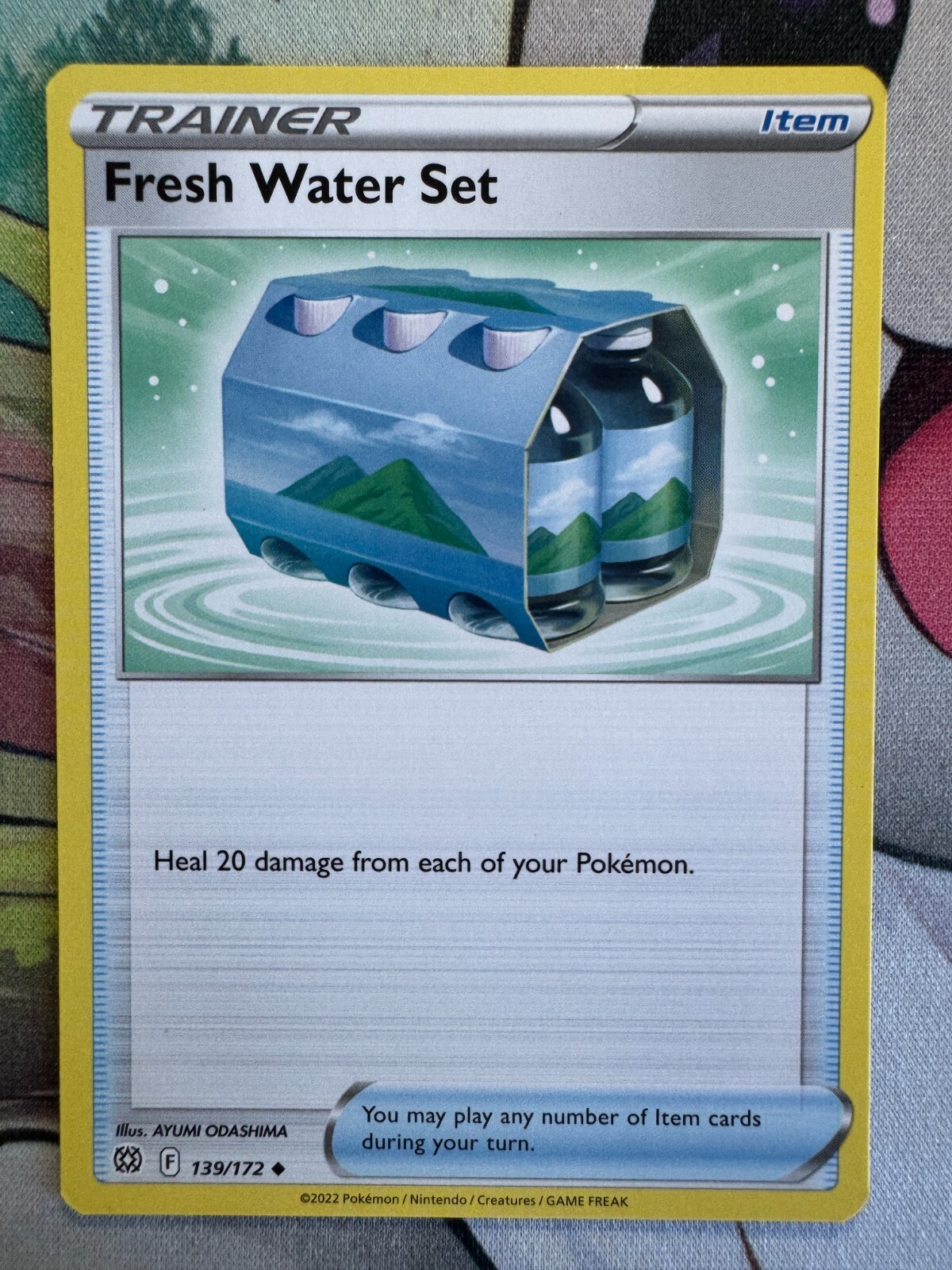 Fresh Water Set Non Holo English Pokemon TCG Battle Academy Deck BKAB470