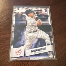 2024 Topps Big League #120 Everson Pereira RC New York Yankees