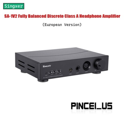 Singxer European Version SA-1V2 Fully Balanced Discrete Class A Headphone Amp