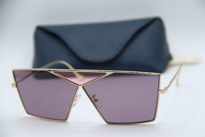 LOEWE / サングラス/ゴールド/スクエア/レディース/LW40011U NEW LOEWE PUZZLE LARGE LW40011U 32S GOLD AUTHENTIC SUNGLASSES W