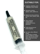 Diamond Paste Compound Polishing Lapidary 5,000 (H) Grit 5 Grams (USA MADE)