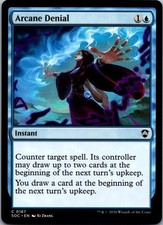 Arcane Denial 187 Commander: Secrets of Strixhaven Magic: The Gathering NM