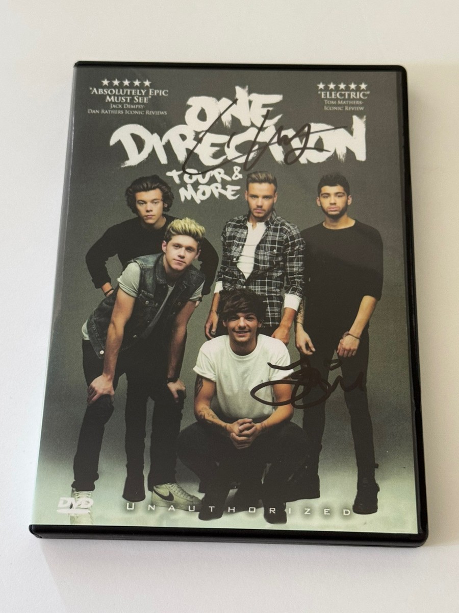 One Direction “Tour and More” Signed Autographed DVD, Liam Payne