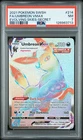 2021 POKEMON SWORD & SHIELD EVOLVING SKIES SECRET FULL ART/UMBREON VMAX PSA 7
