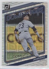 2022 Panini Donruss Dominators Vector Javier Baez #D-3 0tj4