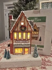 Kurt S. Adler 11.8" x 3.5" LED Light Up Toy Store with Box