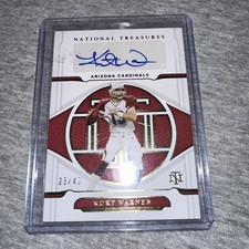 2021 Panini National Treasures - Signatures Kurt Warner #S-KW Holo Gold /10 (AU)