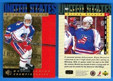 1994-95 SP #174 Bryan Berard World Junior Championships Team USA