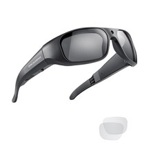OhO Smart Glasses, Full HD 1080P Polarized Sunglasses with Built-in Memory fo...