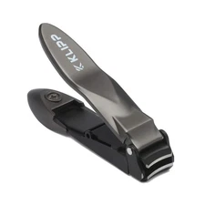 Nail Clippers for Men with Catcher - KLIPP Heavy Duty Razor-Sharp Self-Collec...