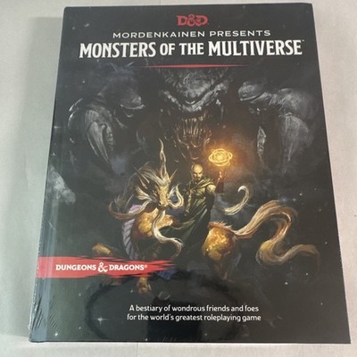 Wizards of the Coast D&D Mordenkainen Monsters of the Multiverse HC. Sealed