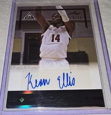 2022 gold leaf rookies keon ellis auto #GLR-KE1 /15