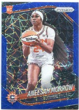 2025 Panini Prizm WNBA ANEESAH MORROW RC ROOKIE #79 BLUE VELOCITY SUN