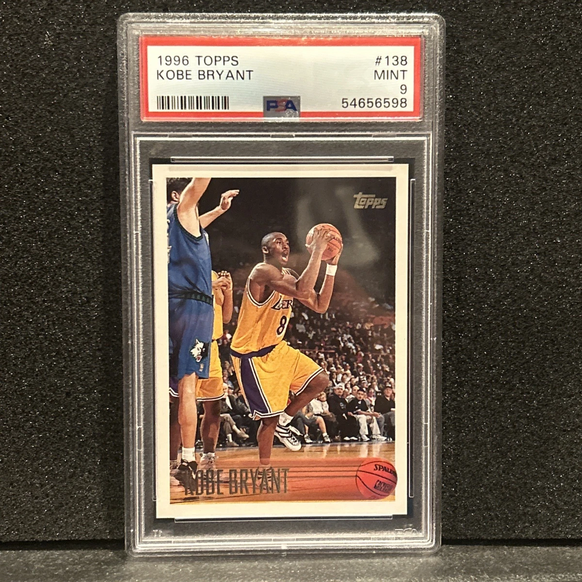 Topps Kobe Bryant Basketball 1996-97 Season Sports Trading Cards