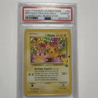 2021 Pokemon Celebrations Birthday Pikachu-Holo Coll-Black Star #24 PSA 10