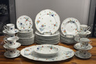 62Pc Haviland Limoges "Shalimar" China Set -Service for 10 ($2,370+ Retail) MINT — photo 5