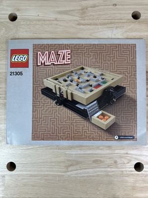 ONLY Instruction Book Lego 21305 Maze Ideas; No Bricks/Parts