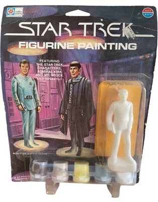 Vintage Whiting 1979 Star Trek The Motion Picture Admiral Kirk Figur Gemälde