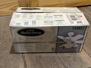 2003 30” Harbor Breeze Typhoon Ceiling Fan