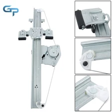 Rear Right Power Window Regulator w/ Motor 2007-2013 For Chevy Silverado Sierra