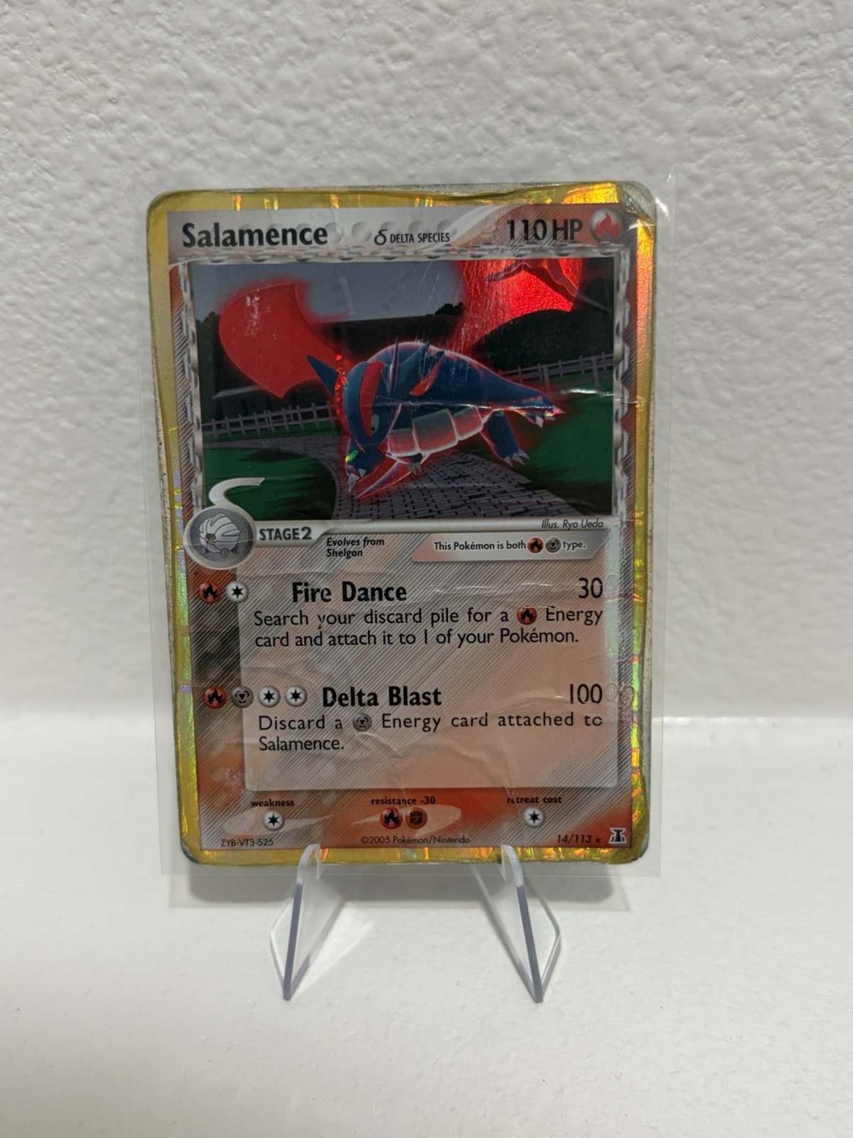 Pokemon TCG Salamence Delta Species 14/113 EX Delta Species Holo
