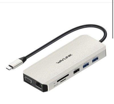 New WAVLINK USB-C Triple 4K Docking 95W Triple Display Gigabit Ethernet Mac/Win