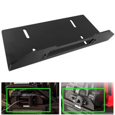 For Go Rhino Rockline Jeep Gladiator JL JT Winch Mounting Plate Mount Bracket