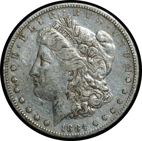 1884-S Morgan Dollar Cleaned VF/XF